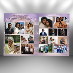 Purple Funeral Program Template: 8-Page Memorial (Canva, PDF Download)