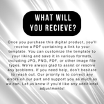 Purple Roses Funeral Program Template: Trifold Memorial (Canva Template)
