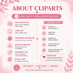 Pink Goose Watercolor Clipart Bundle, Baby Shower Graphics (70 PNG Files)