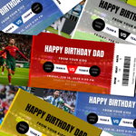Editable Soccer Ticket Template, Customizable Game Day, Birthday, Party Ticket | Canva Printable Digital