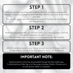 Baby Girl Funeral Program Template, 8-Page Memorial (Canva, PDF)