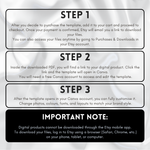Soft Pink Rose Floral Funeral Program Template, 8-Page Memorial (Canva, PDF)
