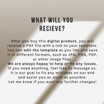 Family Reunion Program Template: Editable 8-Page Keepsake Booklet (PDF Download)