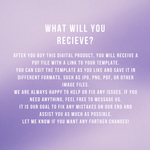 White & Purple Roses Funeral Program Template, Memorial Obituary (Canva Template)