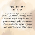 Purple & Gold Funeral Program Template: 8-Page Memorial (Canva PDF)
