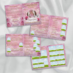 Baby Girl Funeral Program Template, 8-Page Memorial (Canva, PDF)